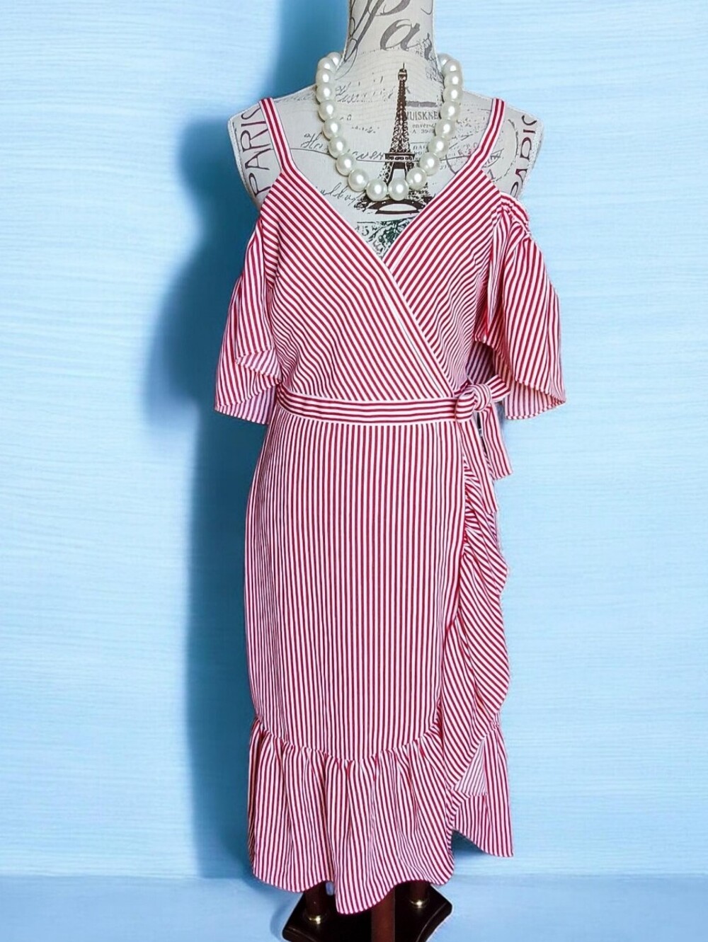 Club Monaco Daphins Wrap Dress Medium
